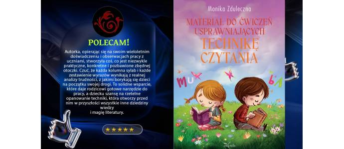 Materiał do ćwiczeń usprawniających technikę czytania - recenzja